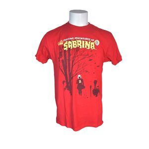 Chilling Adventures of Sabrina Short Sleeve Tee Shirt Red Archie Comics Large